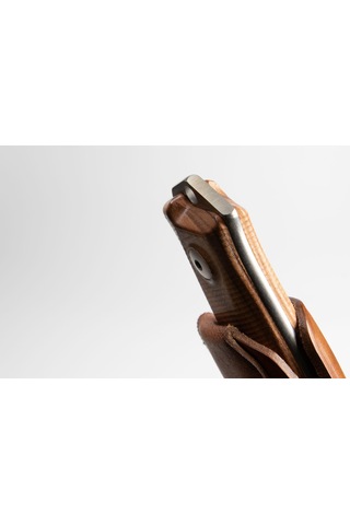 Lionsteel B41 Wood - Santos Wood Kamp Bıçak Çok Renkli