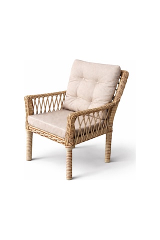 Oslo Tekli Raddan Bahçe Koltuğu Bahçe Balkon Teras Tekli Minderli Sandalye Koltuk Cappuccino Cappuccino Oslo Tekli Raddan Bahçe Koltuğu Bahçe Balkon Teras Tekli Minderli Sandalye Koltuk Cappuccino Cappuccino