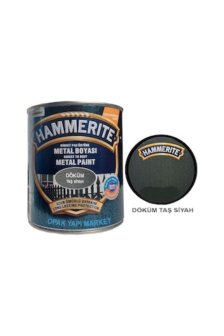 Hammerite Döküm Taş Siyah 0,75Lt (1 Kg)