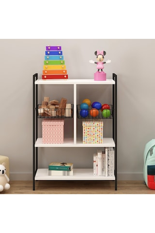 DALİA TEL SEPETLİ ÇOK AMAÇLI MUTFAK DOLABI