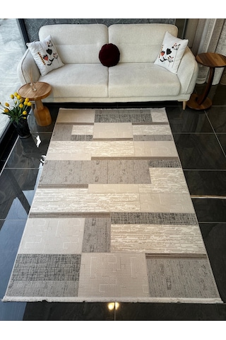 Still Halı Salon, Oturma, Yatak Odası Halısı Desen Kodu 77230-095 Bej