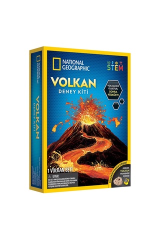 Natgeo Volkan Deney Kiti