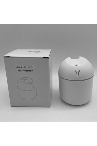 Youtek Usb Beslemeli Ev Ve Ofis Buhar Nemlendirici, Ultra Sessiz Çalışma, Kolay Temizleme, 300ml Su Tankı