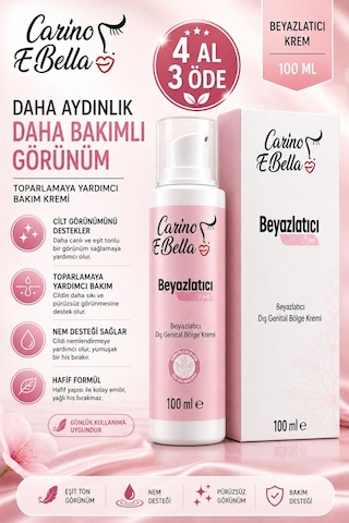 Beyazlatıcı Krem 100 Ml Toparlamaya Yardımcı Bakım Kremi