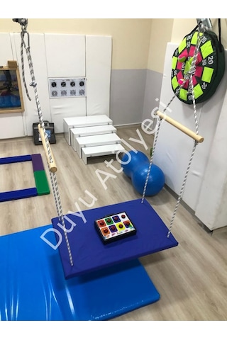 Duyu_Atölyesi Linear Gliders Terapi Salıncağı Mavi
