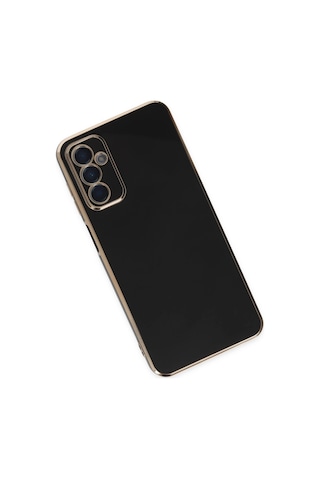 Samsung Uyumlu Galaxy M23 Kılıf Volet Silikon Siyah
