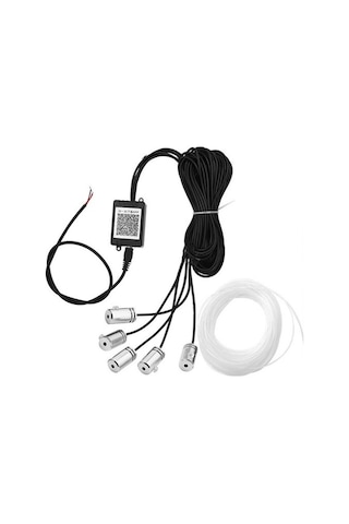 Araç Içi Atmosfer Ambiyans Led Neon Ip Led Rgb App Kontrollü 5 P