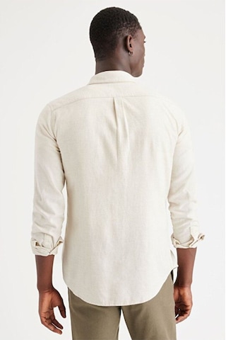 Dockers Minimalist Erkek Uzun Kol Gömlek - Günlük Kombinler İçin Bej