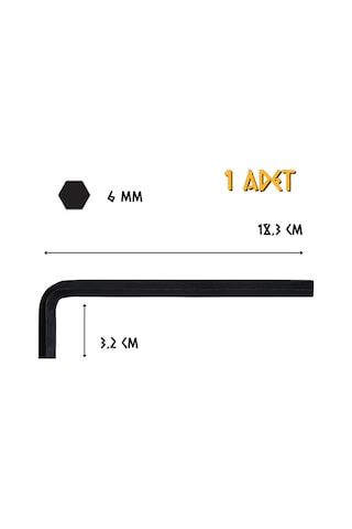 Cer-pa Norm Tekli Alyan Uzun - 6.0 Mm. - 1 Adet