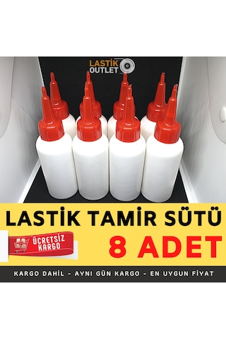 Lastik Tamir Ilacı Lastik Tamir Sütü 8'Li Özel Paket