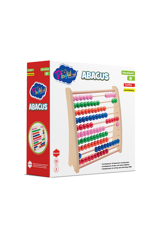Playwood Eğitici Büyük Ahşap Abaküs