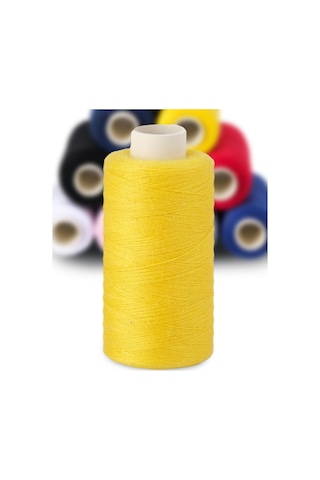 FDMSTAR 120 No Karışık Renkli Dikiş İpliği 10’lu Küçük Boy 250-300 Metre Ev Tipi Makineye Uyumlu Polyester İplik Seti