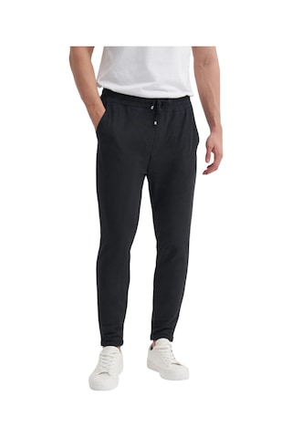 Cazador Erkek Regular Fit Süet Eşofman Altı Siyah