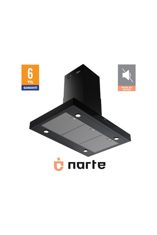 Narte NT-HI30190B 90 Cm Ada Tipi Davlumbaz