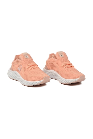 United Colors Of Benetton Fileli Hafif Kız Çocuk Spor Ayakkabı Bnı-30961 F Pudra