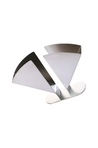 1 Adet Masaüstü Peçete Standı Sektörü Şekilli Paslanmaz Çelik Serviette Tutucu Kağıt Tutucular