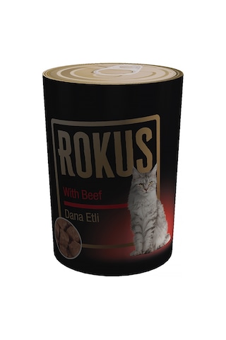 Rokus - 792 - Dana Etlı Kedı Konservesı 410 Gr X - Csmo-tex - 6 Adet