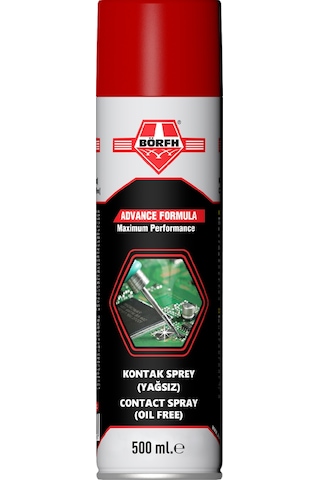 Börfh Yağsız Kontak Sprey 500 ML