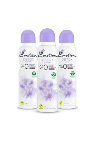 Detox Floral Deodorant 3x150ML