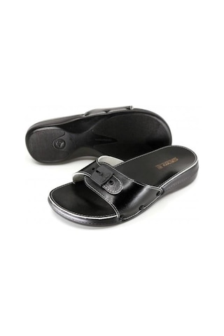 Ceyo 6500 Anatomik Ortopedik Comfort Siyah Kadın Terlik 35-40 Siyah