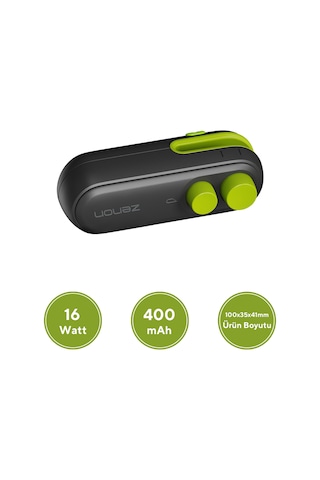 Zenon Şarj Edilebilir Paket/poşet Kapatıcı Zbs-01 Siyah