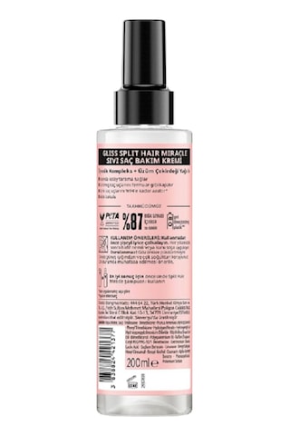 Schwarzkopf Gliss Split Hair Miracle Sıvı Saç Kremi 200ML