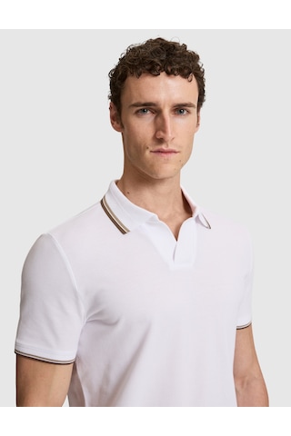 Pierre Cardin Erkek Beyaz Tişört 50327845-vr013