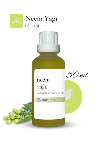 Sabunal Neem Yağı 50 ML Doğal Cilt Ve Saç Bakım Yağı