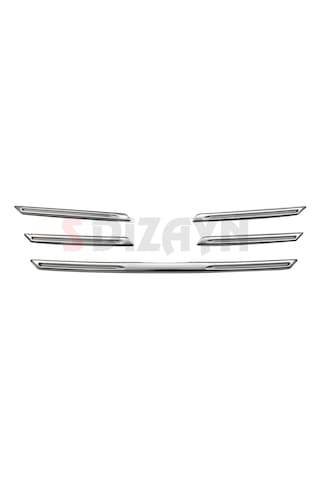 Renault Megane 4 Krom Ön Panjur 5 Prç. 2016-2020