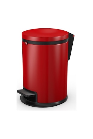 Hailo Pure S Kırmızı Çöp Kovası - 3 L Kırmızı