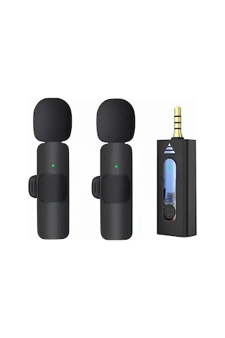 Daytona K35 Wireless Kablosuz Jaklı Çift Yaka Mikrofon