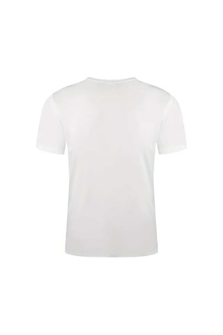 Panda Baskı Tekstil Never Give Up Baskılı Özel Tsarım Oversize Tshirt Beyaz