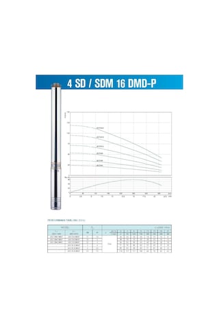 Alarko 4Sdm16 6 2 Hp 220V Dalgıç Pompa