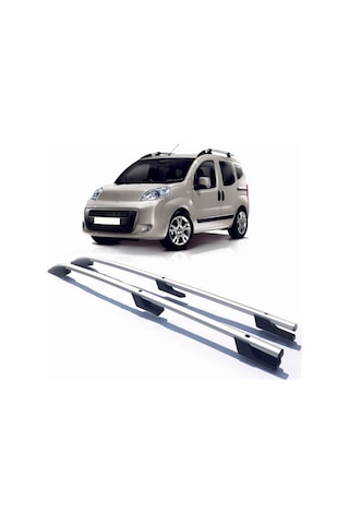 Fiat Fiorino Üst Port Bagaj Tavan Çıtası Gri Yeni Model Lüks Tip