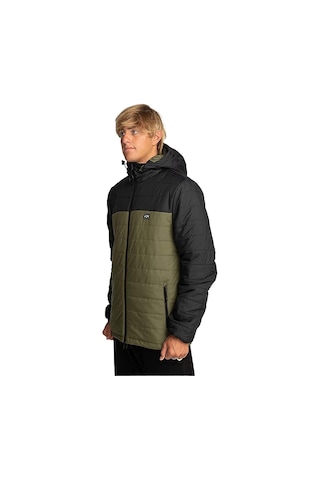 Billabong Surf Check Puffer Haki Haki