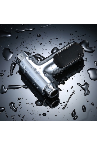 Suofeng Bebek Duş Su Sıcaklığı Ölçerü, Akıllı Led Gösterge, 5-85 C Aralığı, Pilli Olmayan, Su Enerjili, Banyo İçin Abs Malzeme