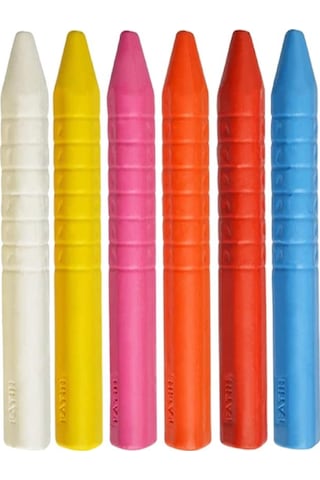 Jumbo Mum Boya 12 Li 1 Paket 12 Renk Jumbo Mumboya Elleri Kirletmeyen Yıkanabilir Silinebilir Karton Kutu
