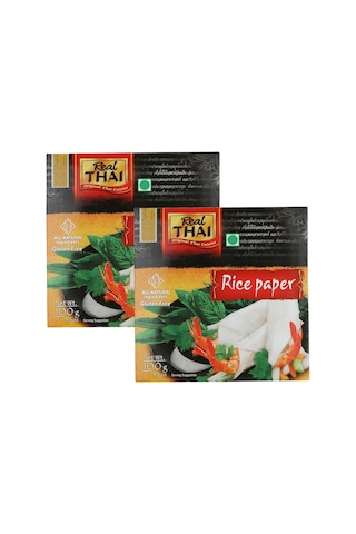 Real Thai Pirinç Yufkası - Rice Paper 22cm 100 Gr 2 Adet