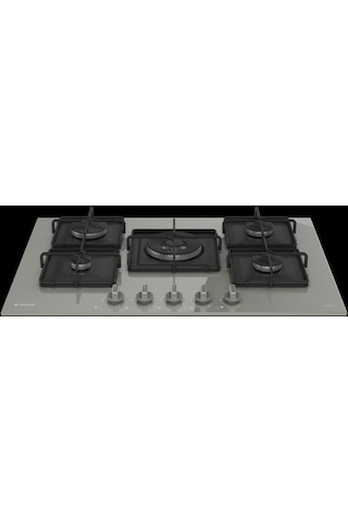 Arçelik OCD K 752 EWG Gri Ankastre Cam Ocak