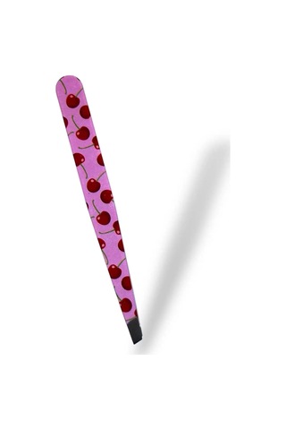 Caş Dekorasyon Pembe Renk Kiraz Desenli Çelik Cımbız