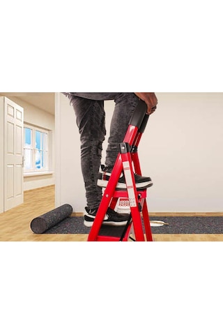 Yakut Serisi Patika 6 Lı Katlanır Merdiven Depo, Ev Ve Atölye İçin Güvenli Çözüm 1 Adet