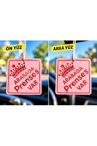 Arabada Prenses Var Temalı Oto Dikiz Aynası Kokusu 001