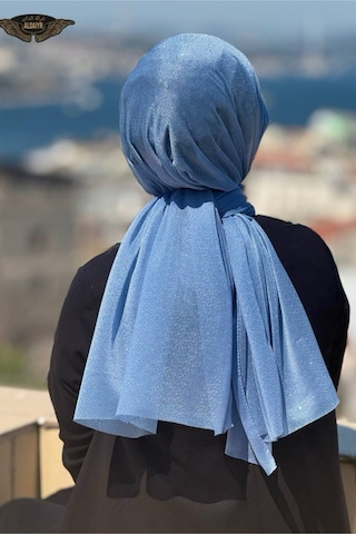 Aldaıyr Simli Şifon Şal Çok Rrenkli29