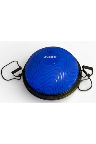 Özel Üretim Jimnastik Antrenman Pilates Bosu-500 Bosuball Mavi Renk 58 Cm