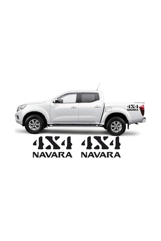 Nissan Navara 4X4 Sticker Yapıştırma Set