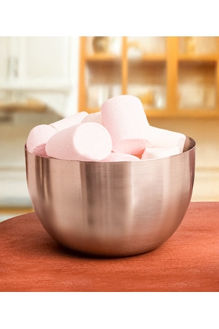 Steel&More Çelik Sosluk 6 Parça Çerezlik Seti - 9cm Gri