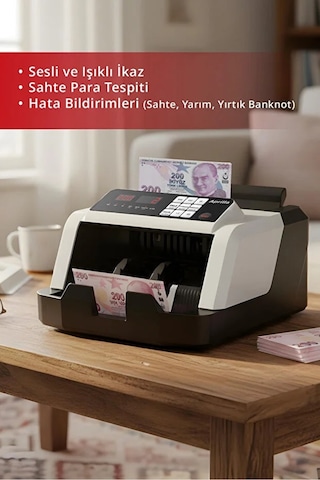 Aprilla Abc-8810 Otomatik Para Sayma Makinesi