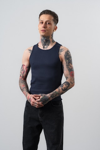 Respire Erkek Tank Top Atlet Lacivert
