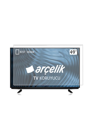 Arçelik A49L 8900 5A TV EKRAN KORUYUCU - 49" inç Ekran Ko