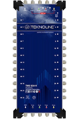 5X24 Kaskatlı Multiswitch Uydu Dağıtım Santrali Teknoline